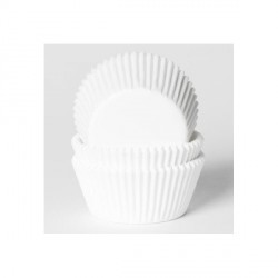 Capsulas para cupcakes blancos 5 cm